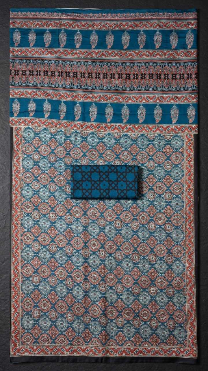 Japan Sartin Designer Saree