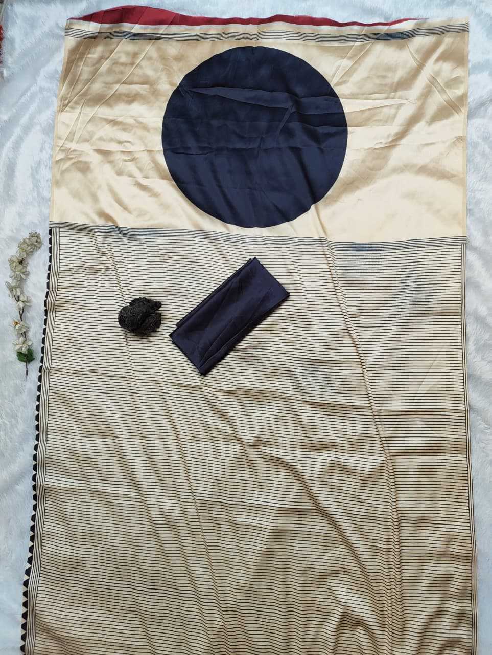 Japan Sartin Party Wear Saree
