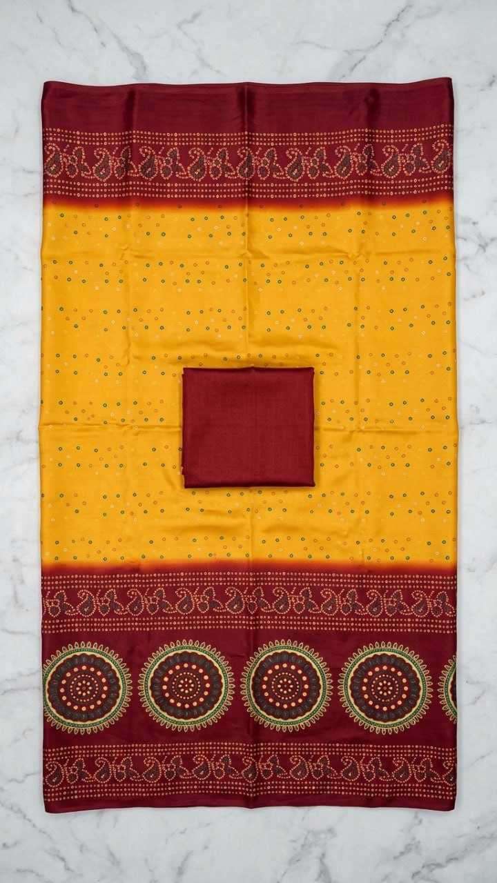 Satin Designer Saree