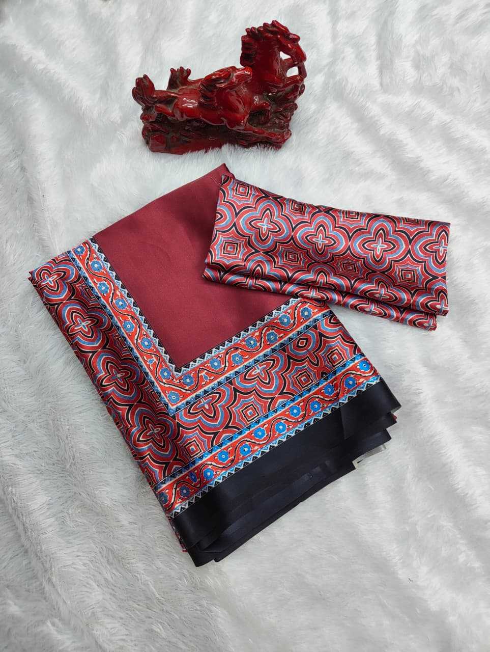 Satin Designer Saree