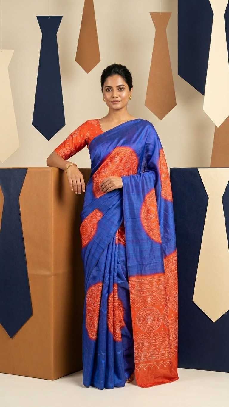 Crepe Silk Printed Saree