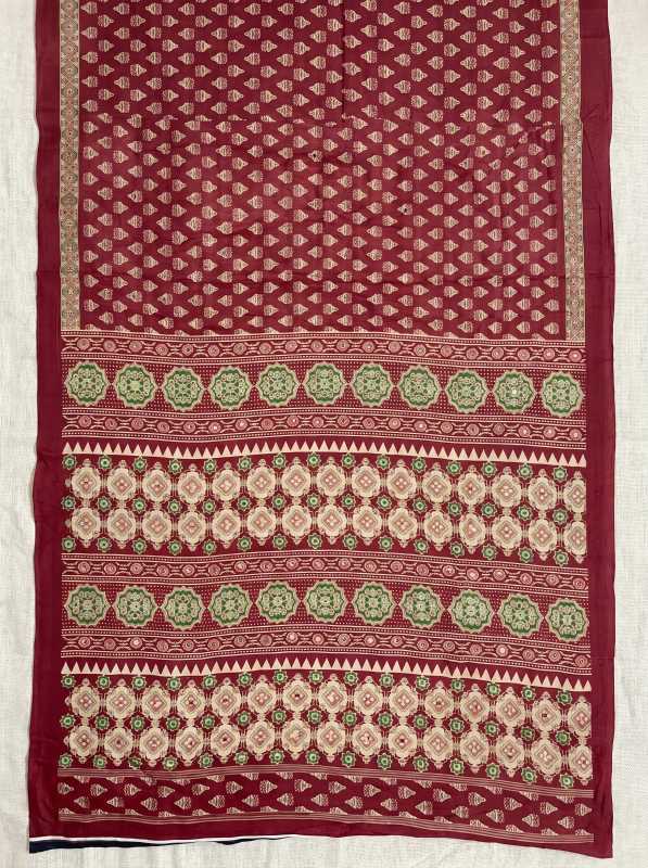 Crepe Silk Printed Saree