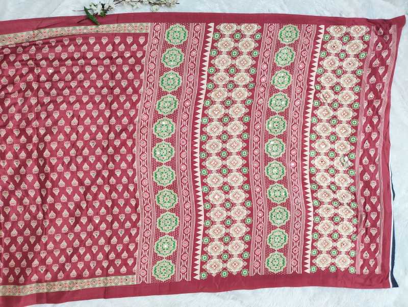 Crepe Silk Printed Saree