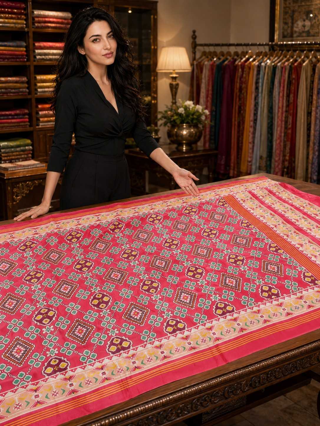 Crepe Silk Printed Saree