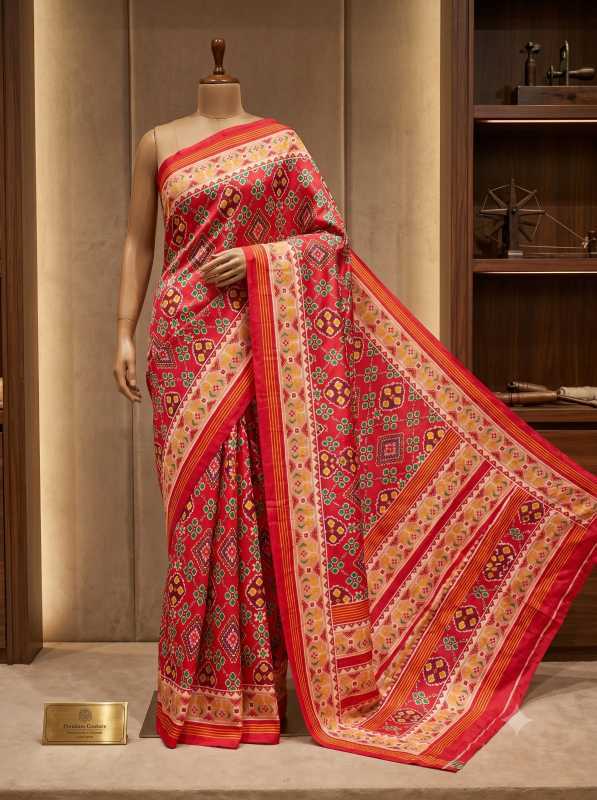Crepe Silk Printed Saree