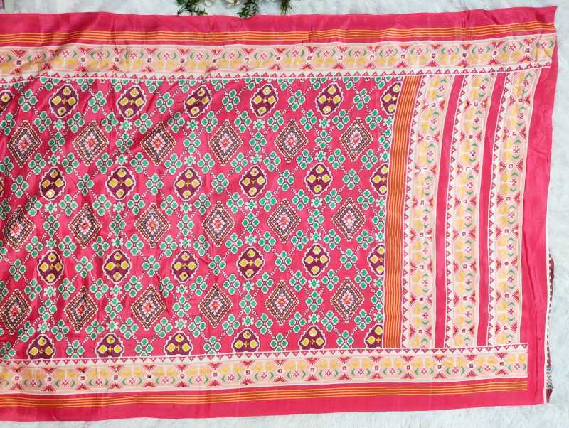 Crepe Silk Printed Saree