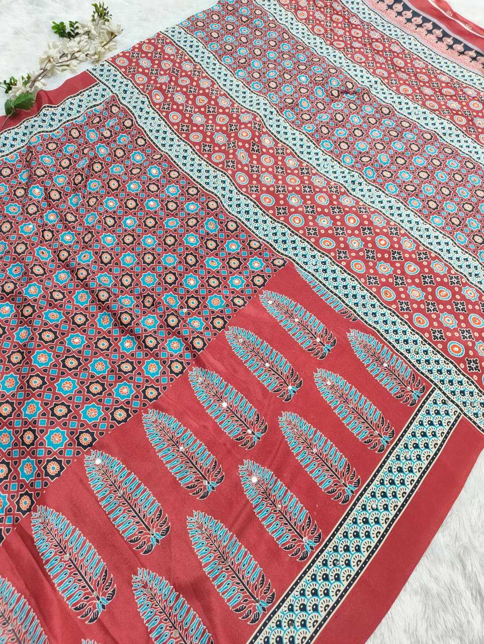Crepe Silk Printed Saree
