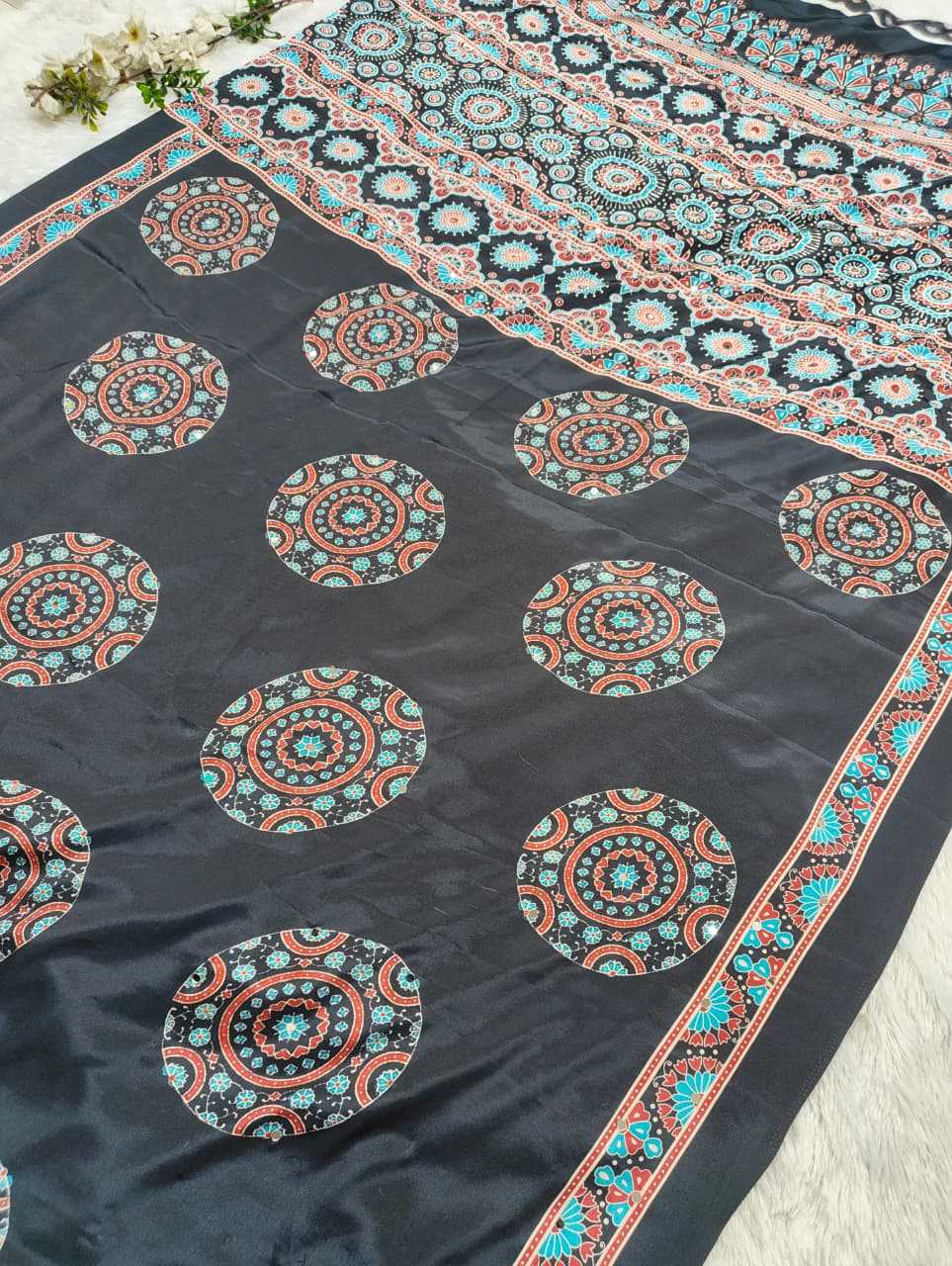 Crepe Silk Printed Saree