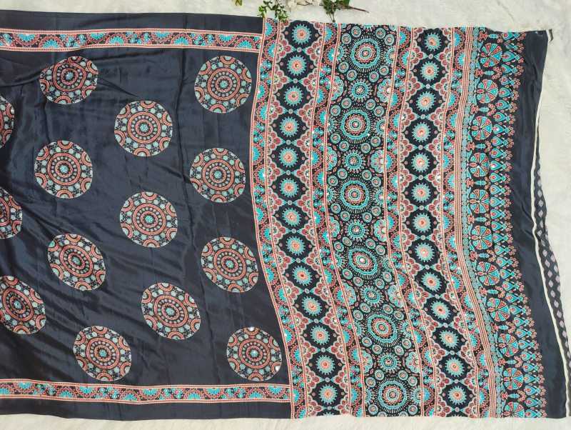 Crepe Silk Printed Saree