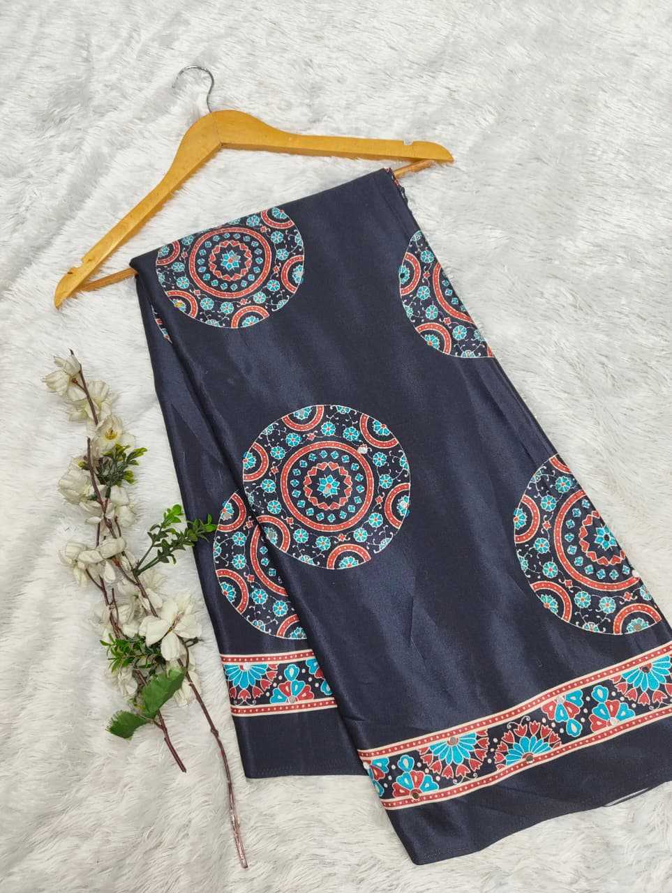 Crepe Silk Printed Saree