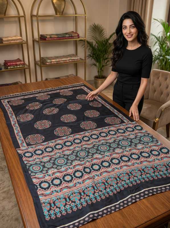 Crepe Silk Printed Saree
