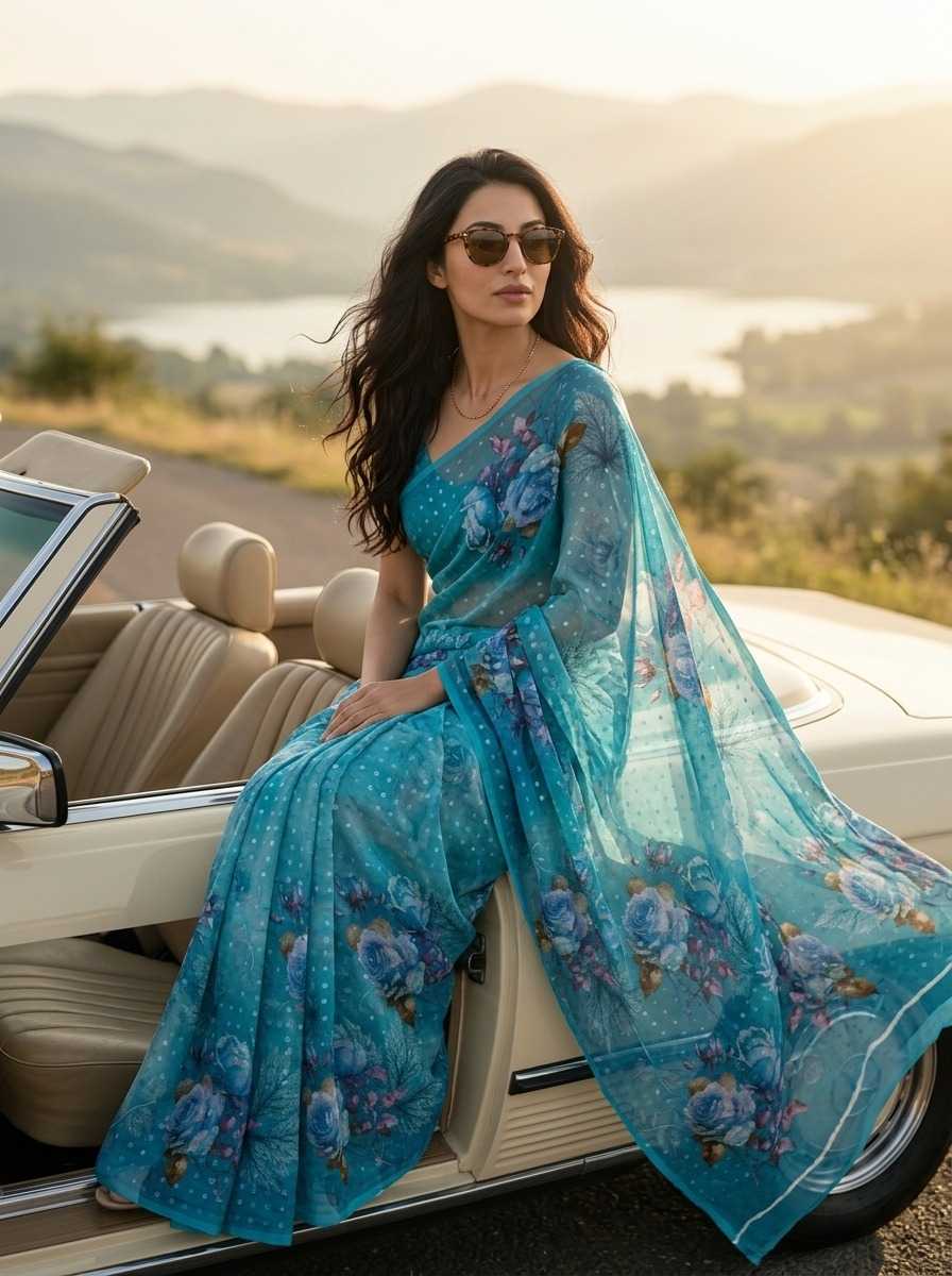 Premium Silk Designer Saree
