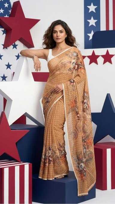 Printed Saree