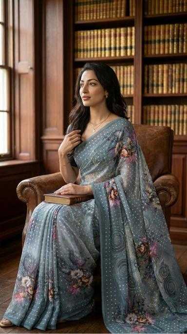 Printed Saree