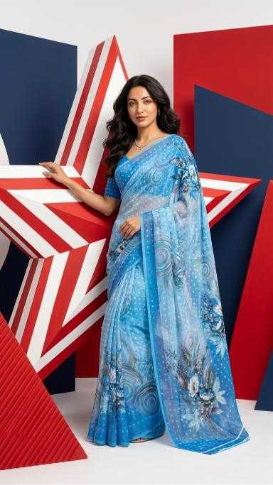 Printed Saree