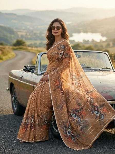 Printed Saree