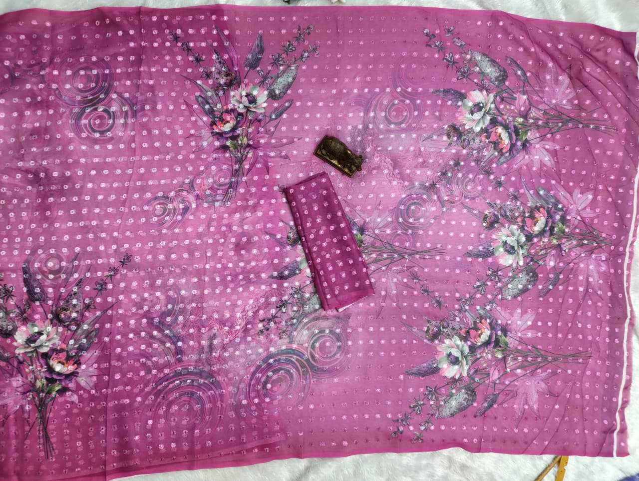 Printed Saree