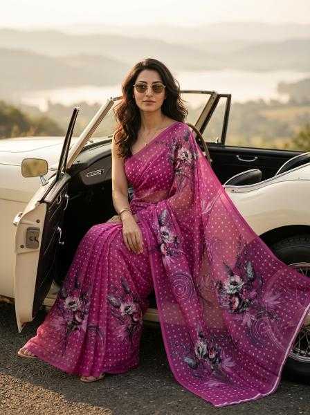 Printed Saree