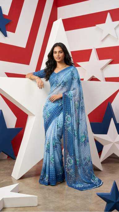 Printed Saree