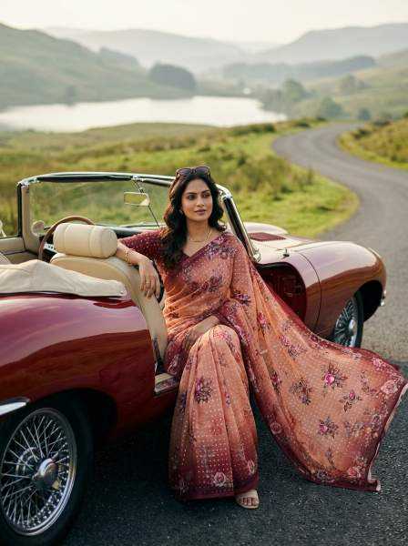 Printed Saree