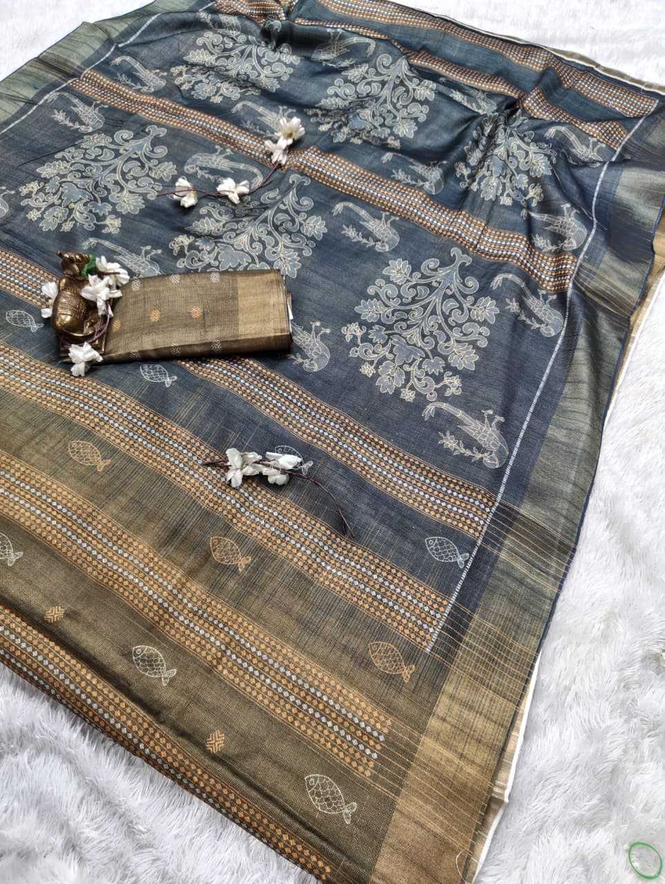 Handloom Silk Printed Saree