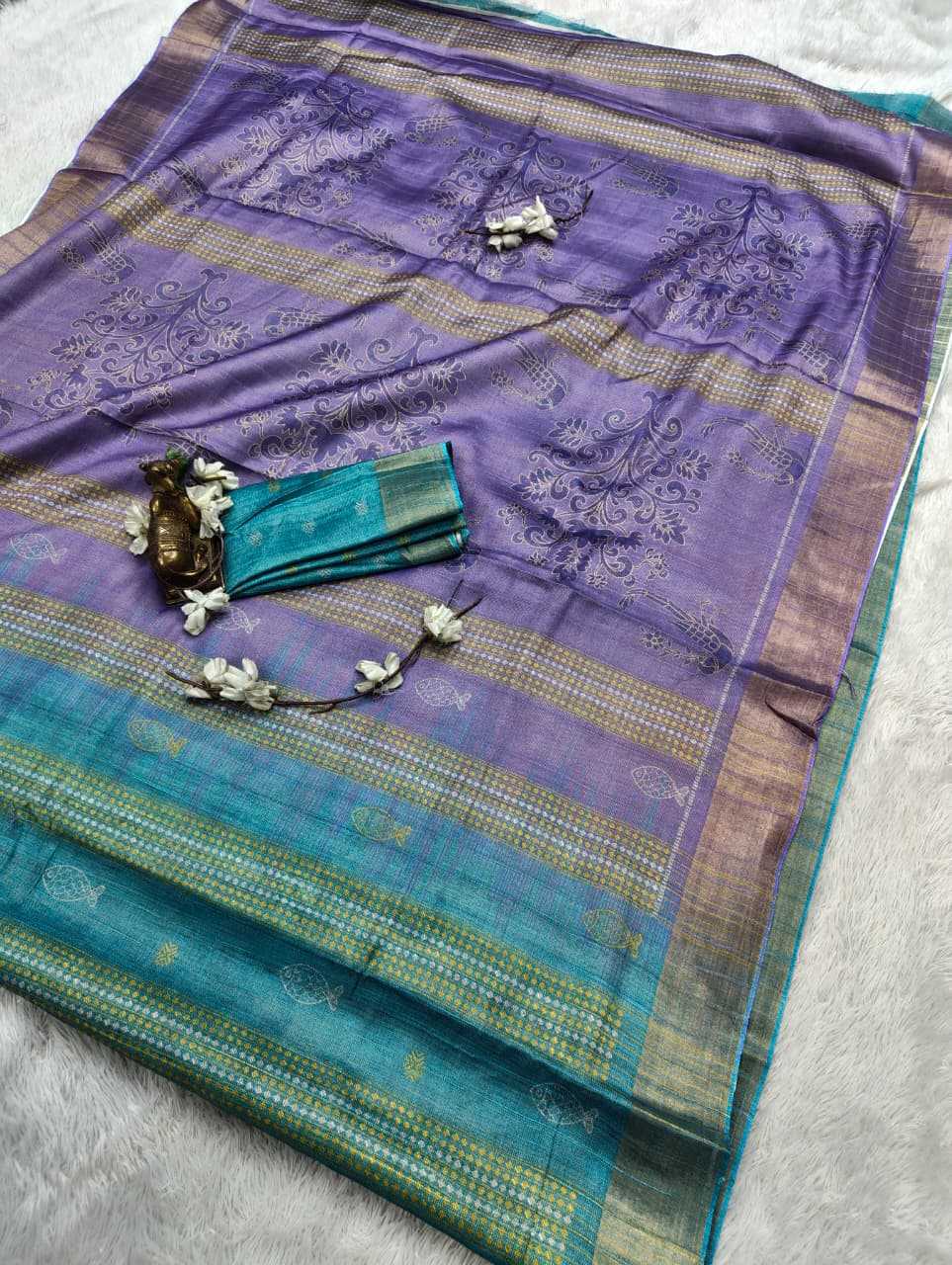Handloom Silk Printed Saree