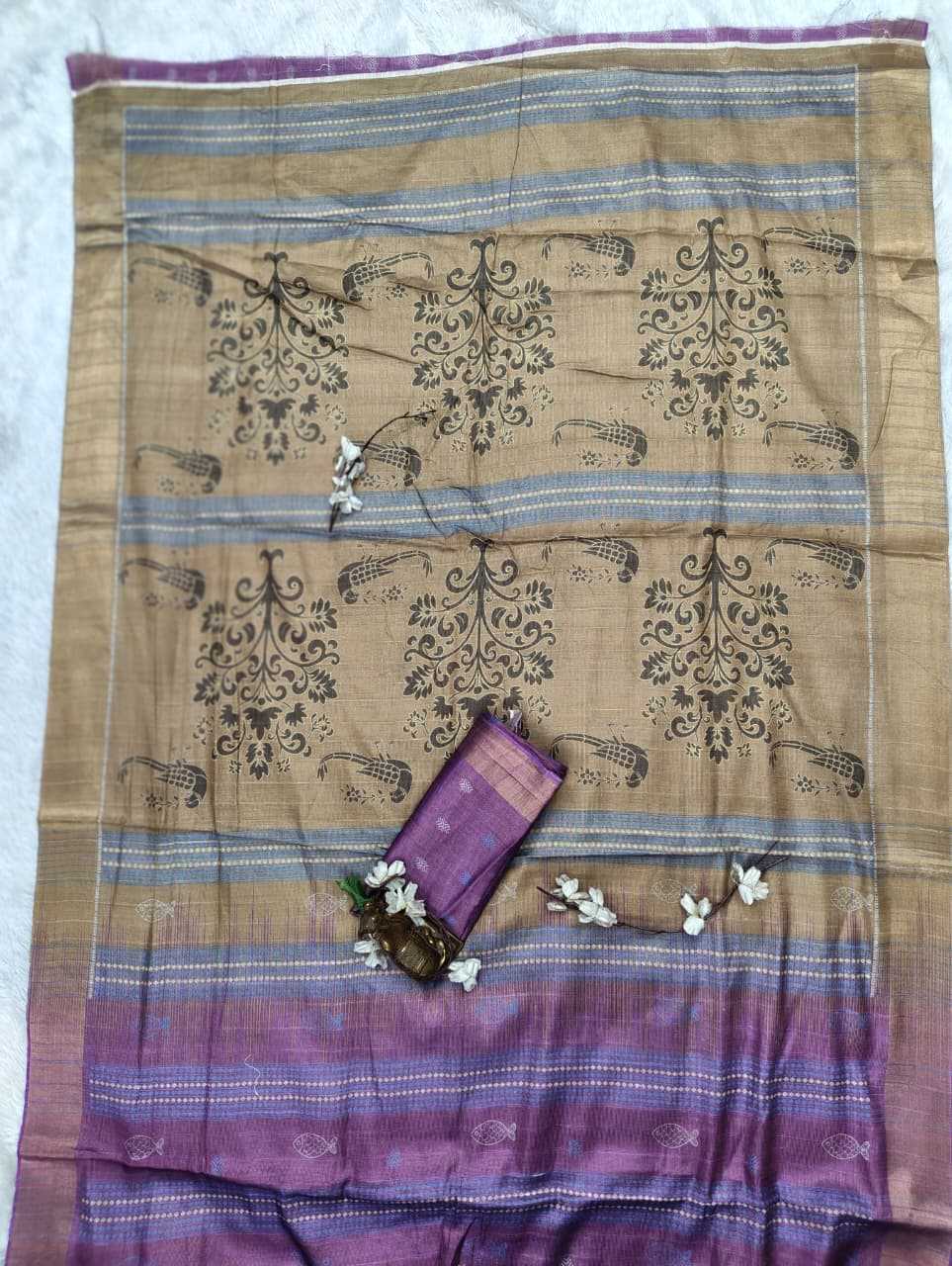 Handloom Silk Printed Saree