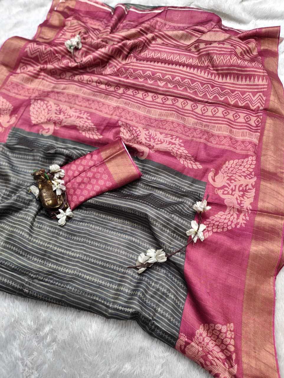 Handloom Silk Printed Saree