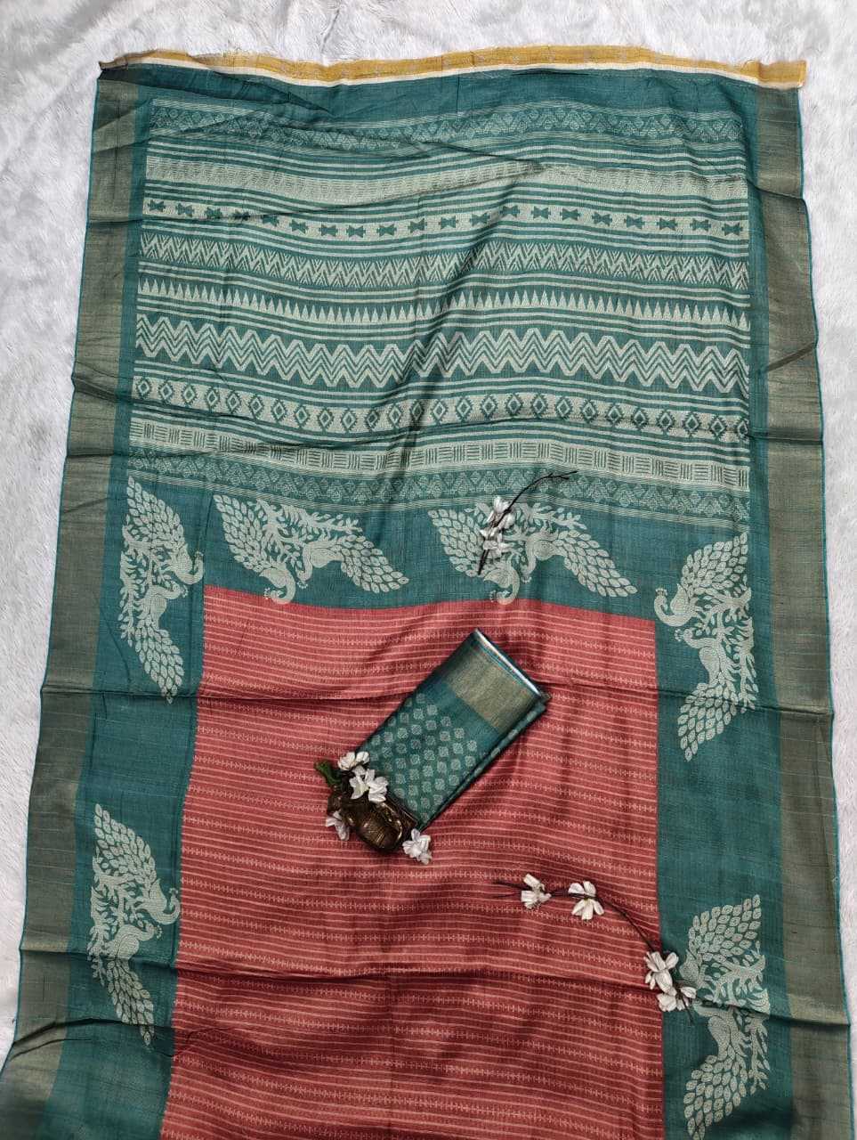 Handloom Silk Printed Saree
