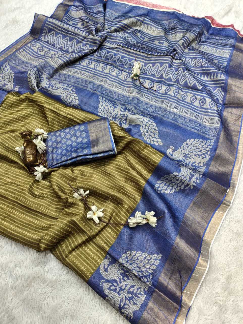 Handloom Silk Printed Saree