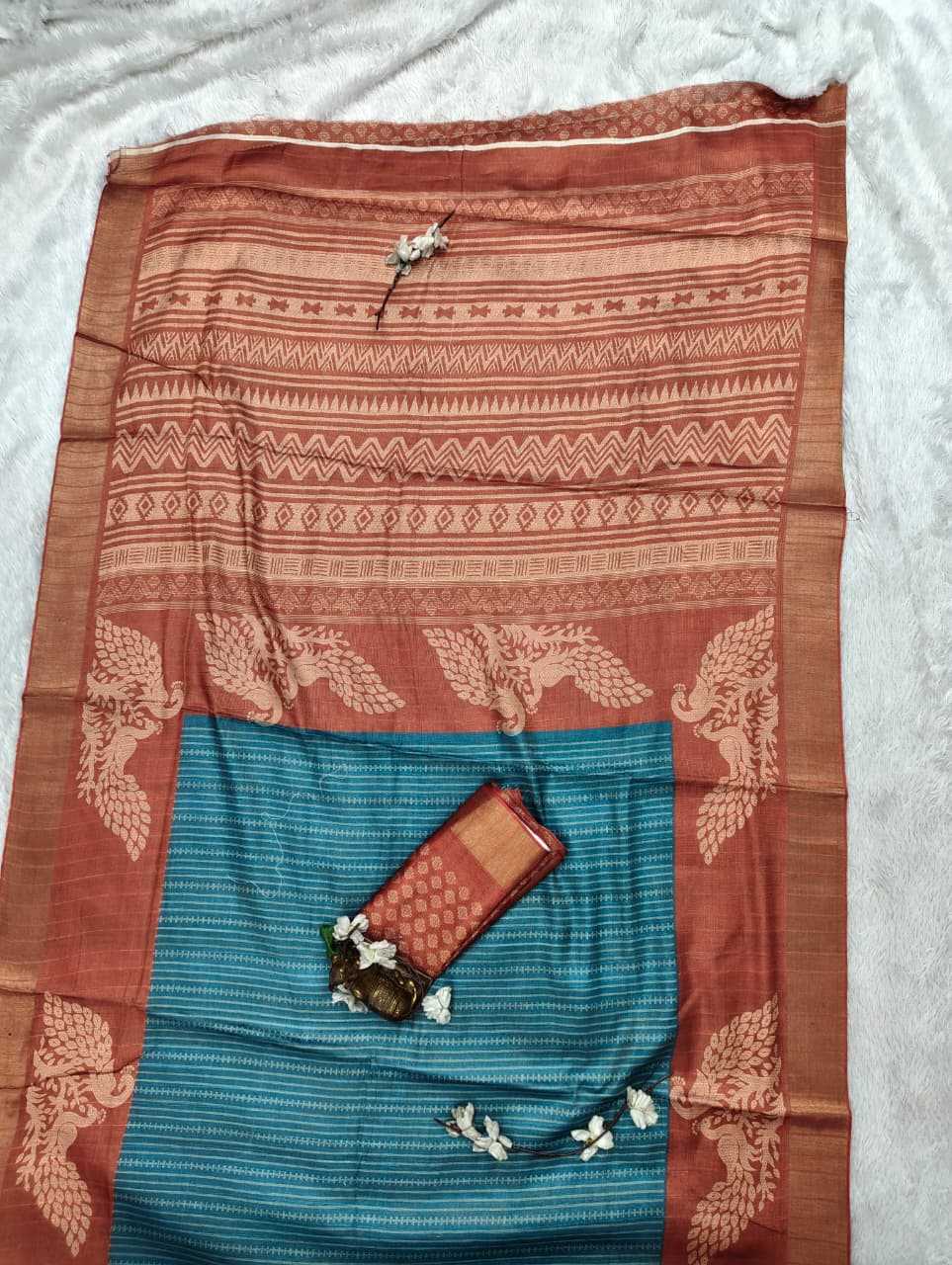 Handloom Silk Printed Saree