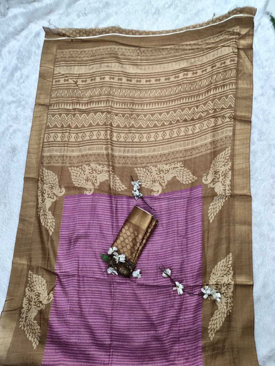 Handloom Silk Printed Saree