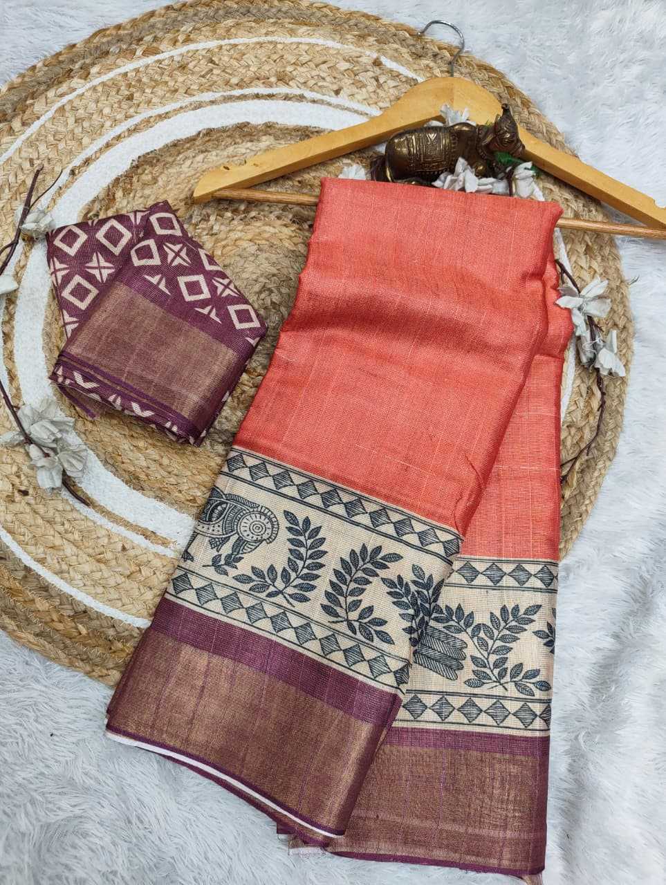 Handloom Silk Designer Saree