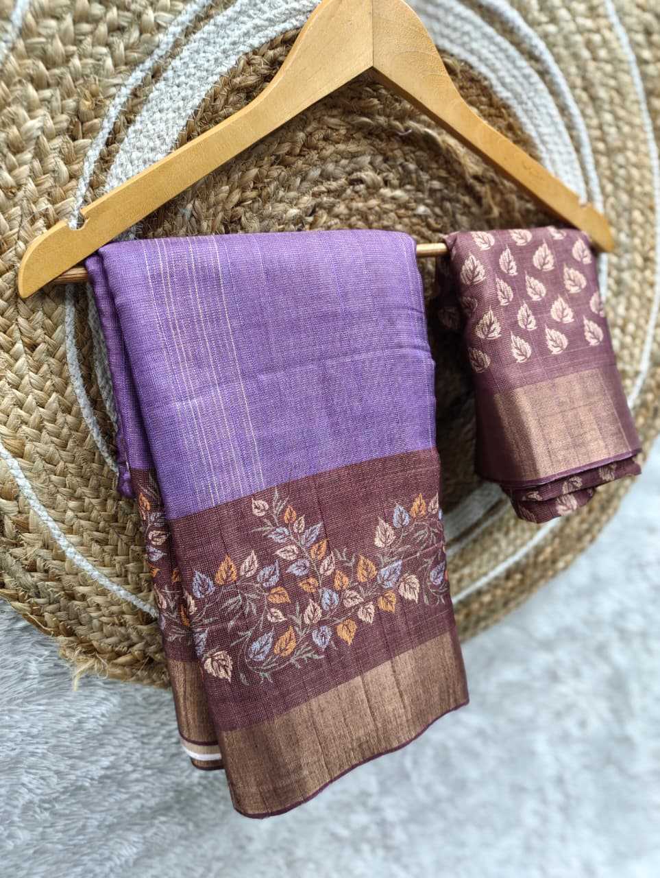 Handloom Silk Printed Saree