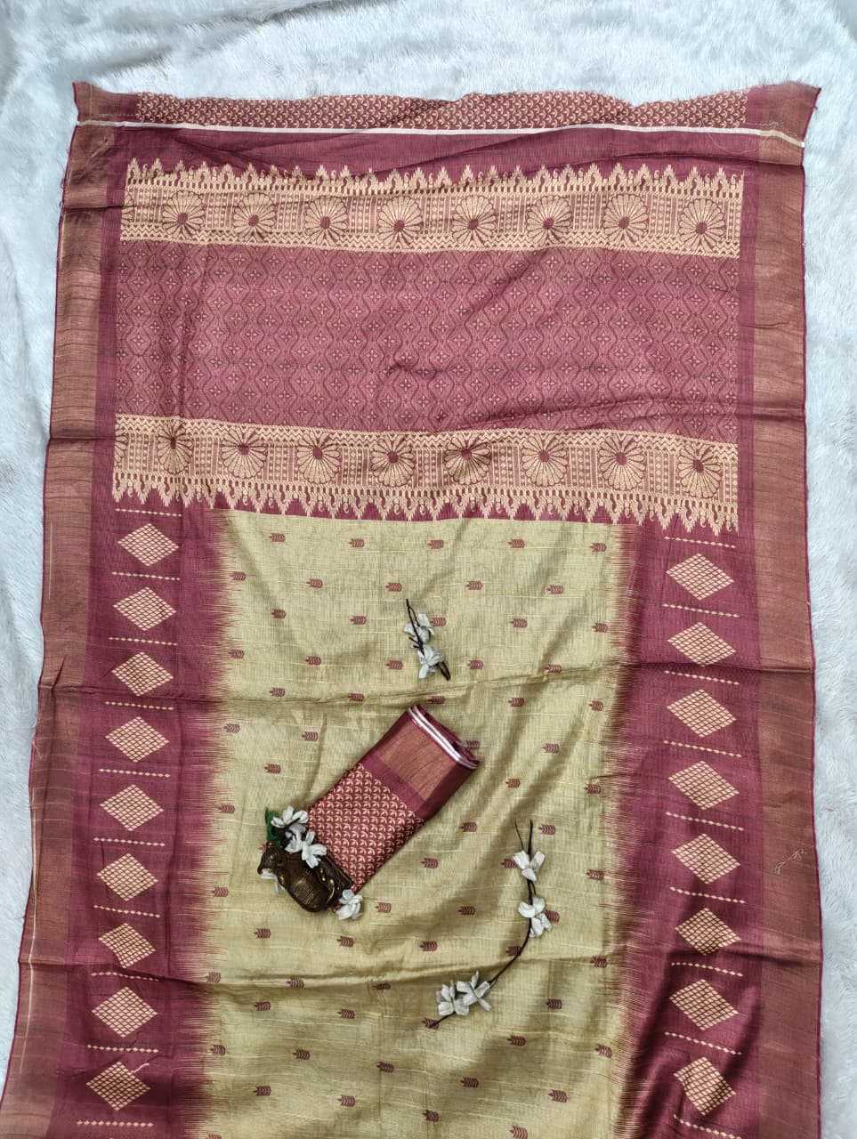 Handloom Silk Printed Saree