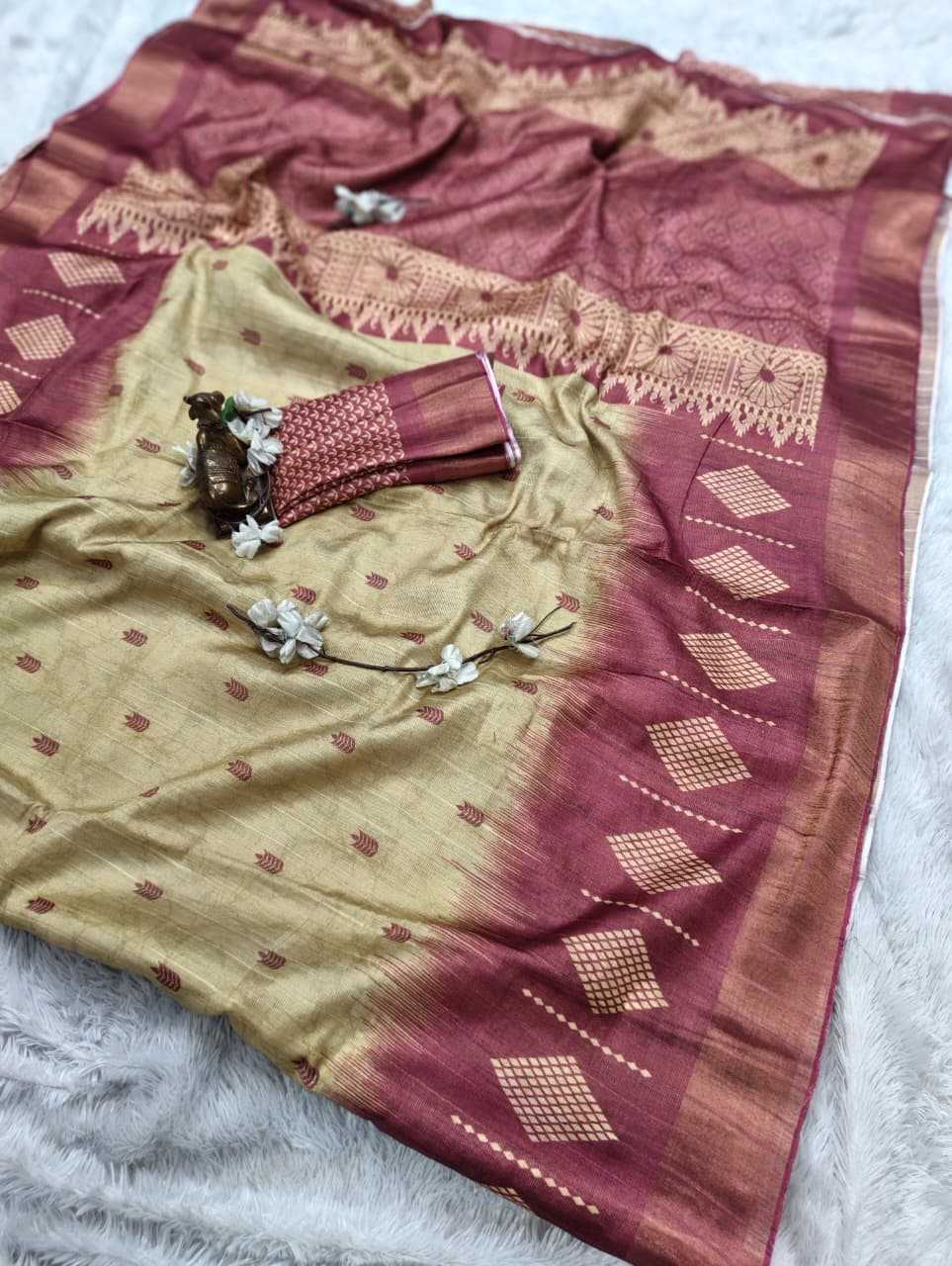 Handloom Silk Printed Saree