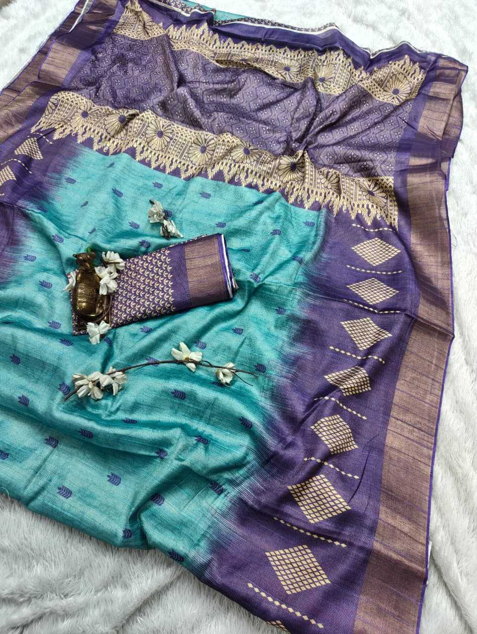 Handloom Silk Printed Saree