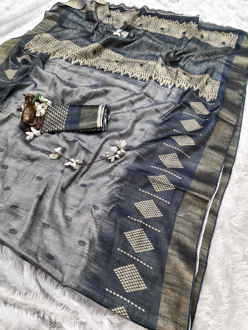 Handloom Silk Printed Saree