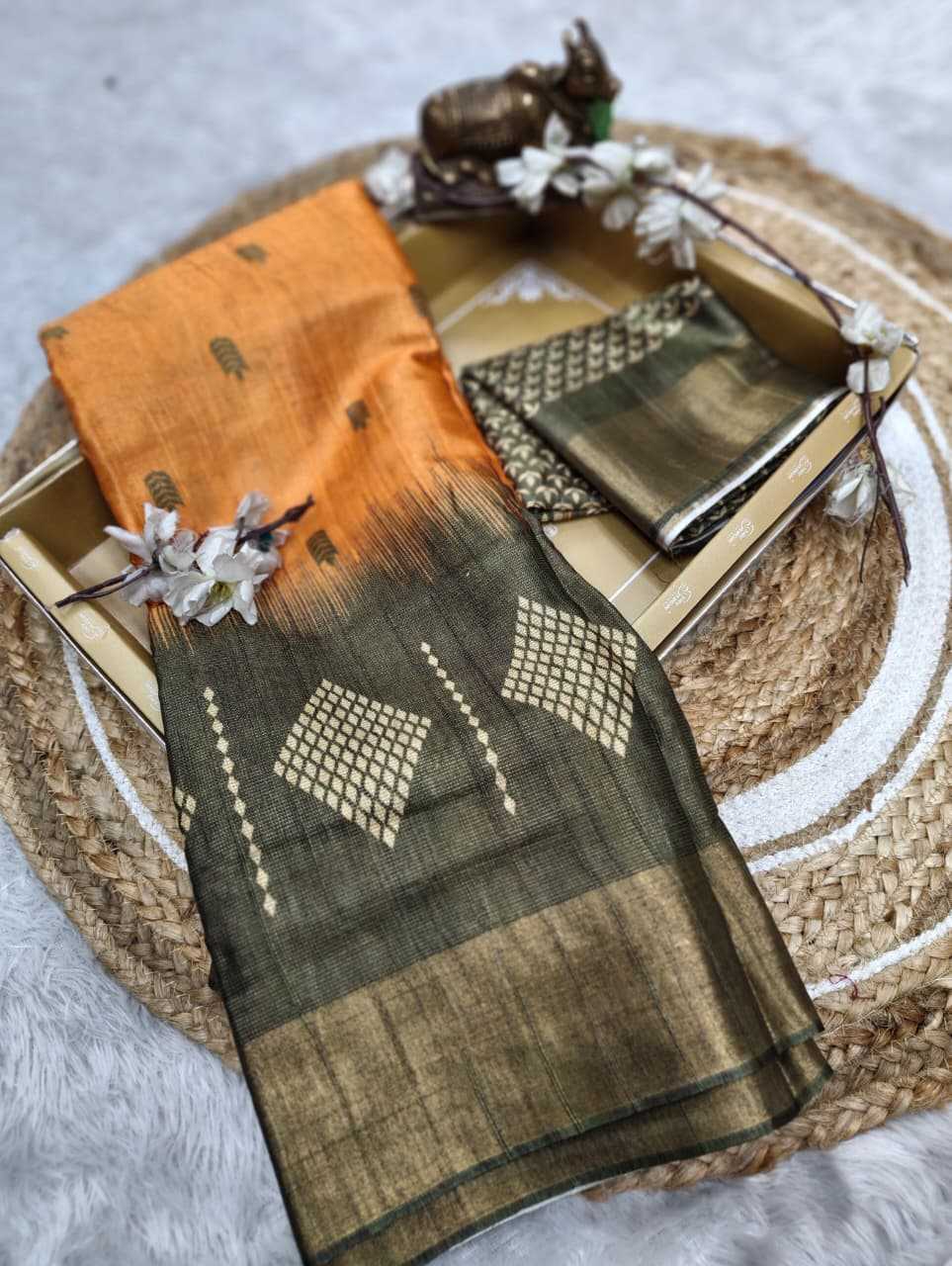 Handloom Silk Printed Saree
