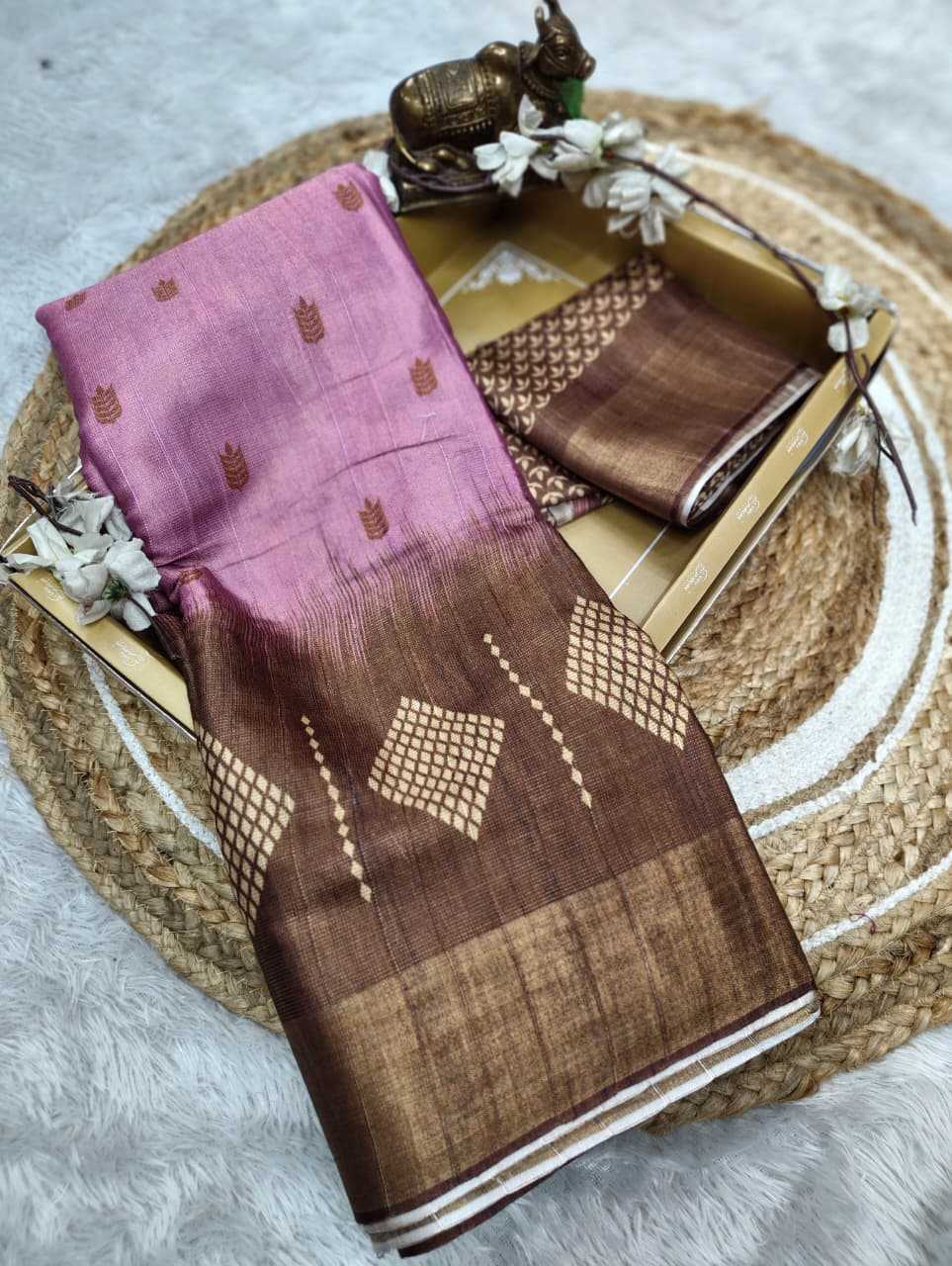 Handloom Silk Printed Saree