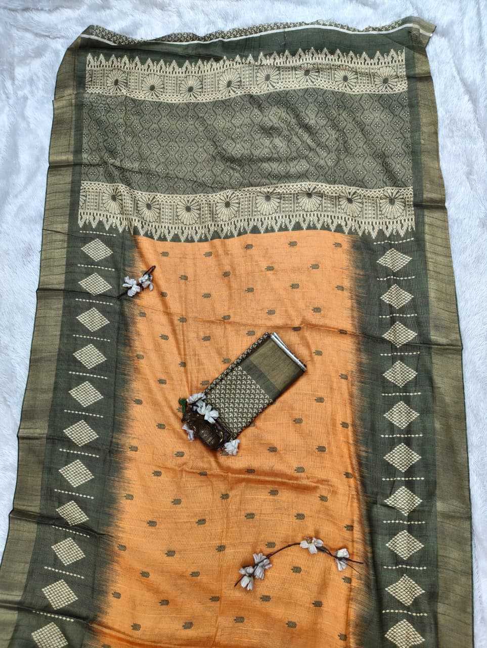 Handloom Silk Printed Saree