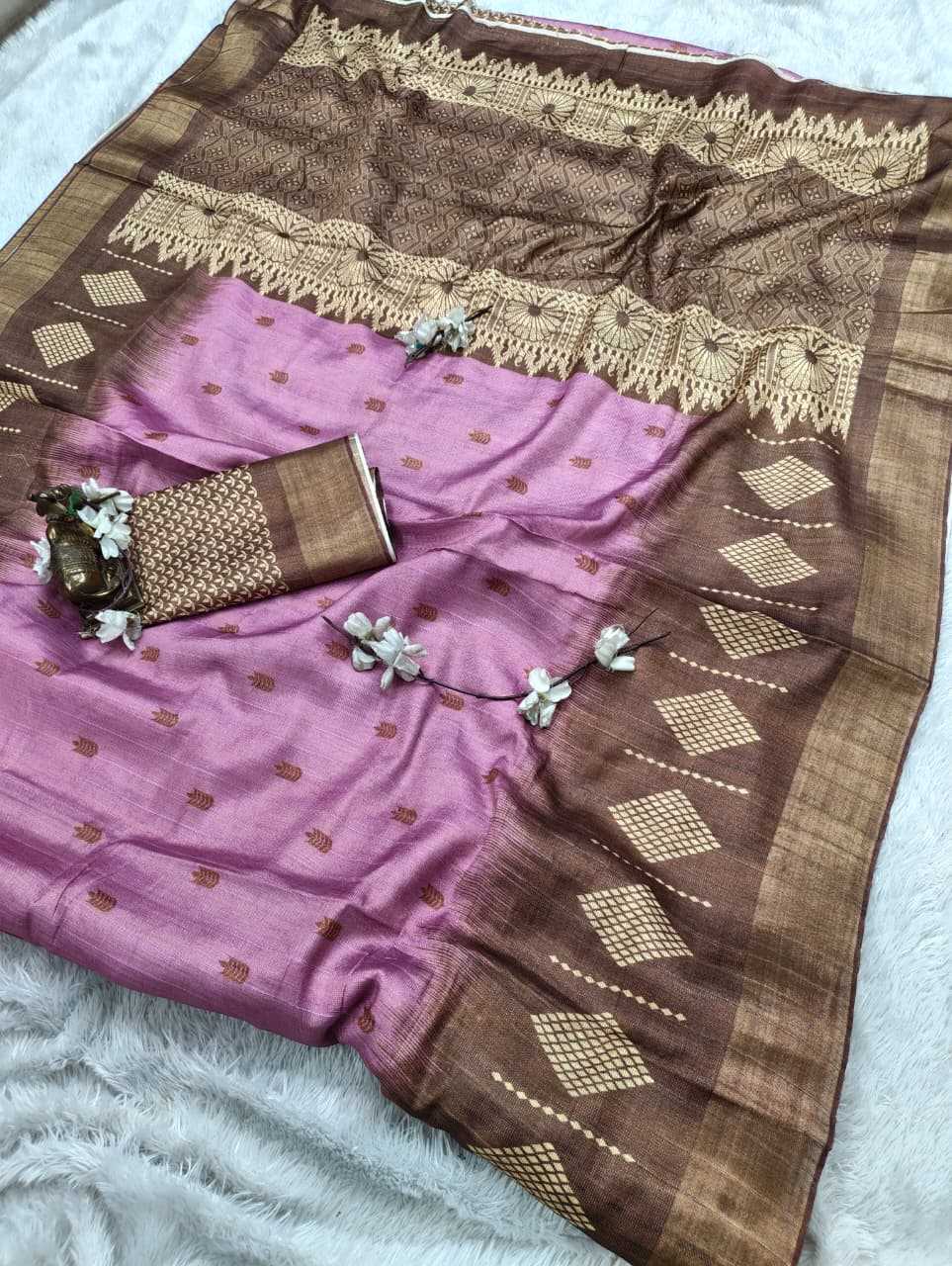 Handloom Silk Printed Saree