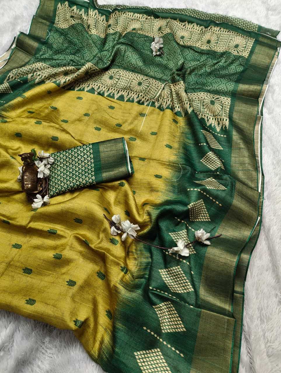 Handloom Silk Printed Saree