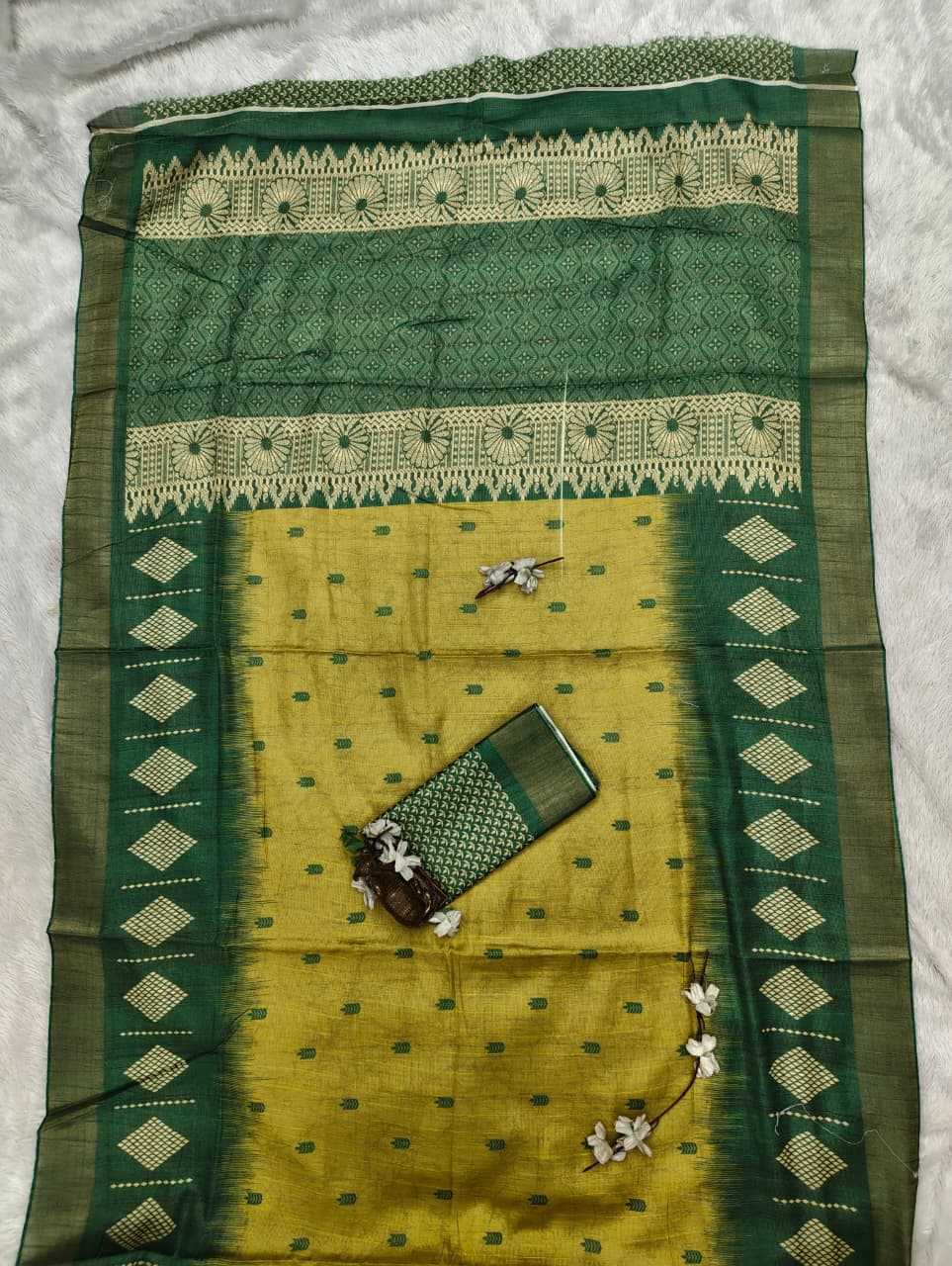 Handloom Silk Printed Saree