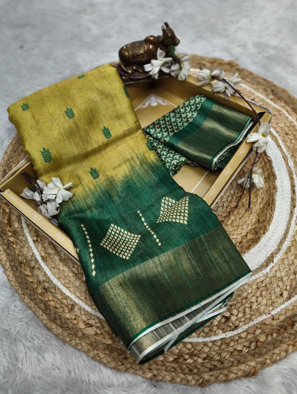 Handloom Silk Printed Saree