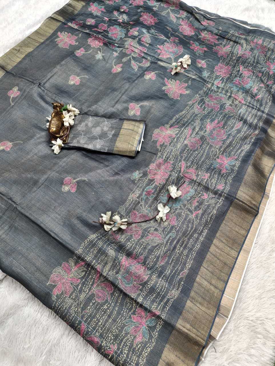 Handloom Silk Printed Saree