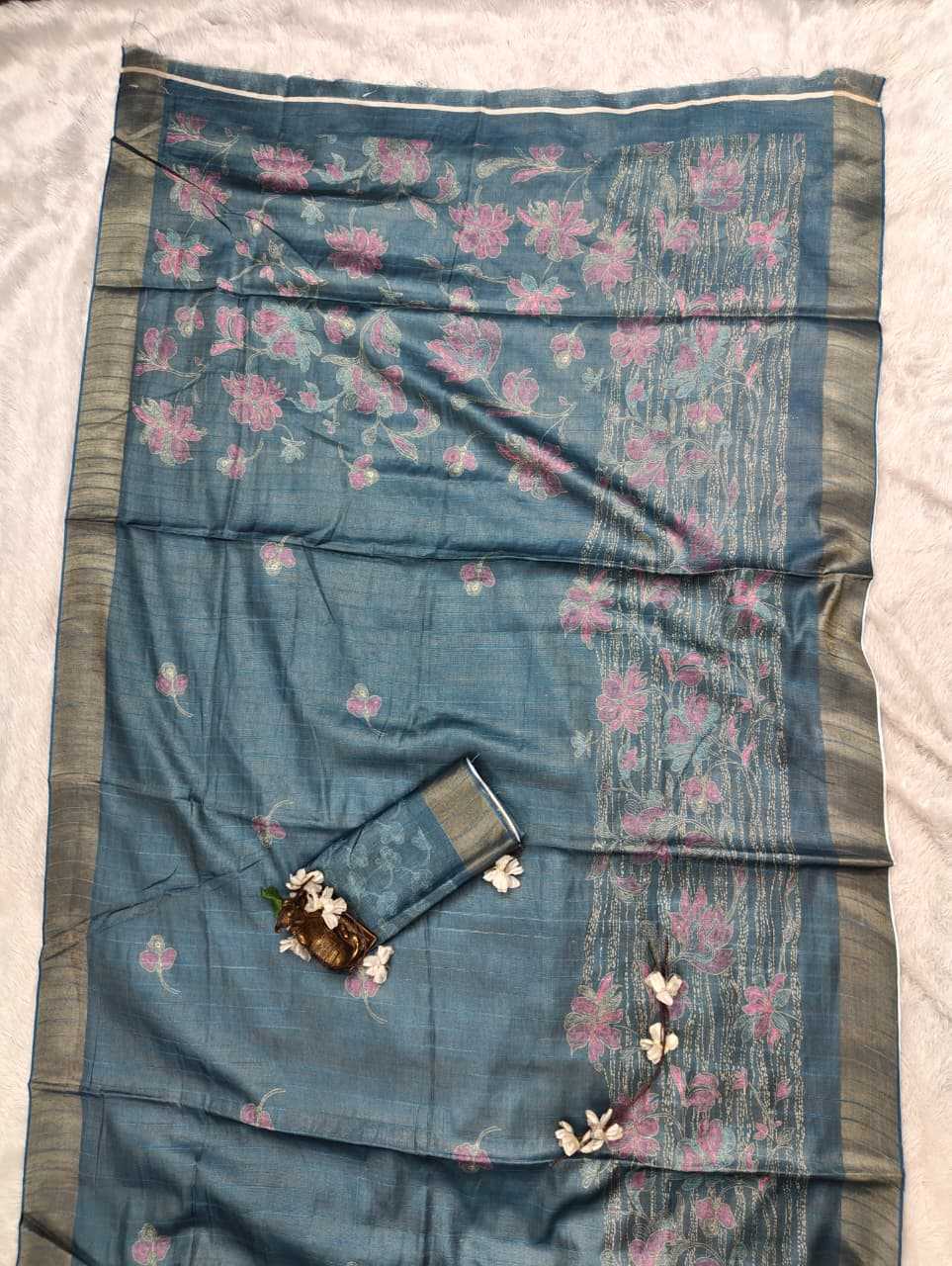 Handloom Silk Printed Saree