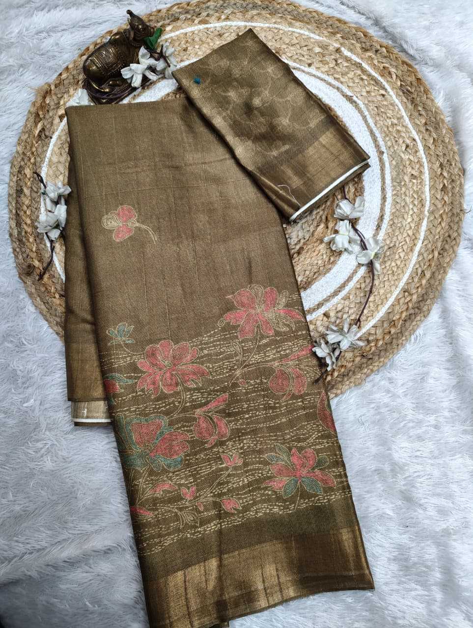 Handloom Silk Printed Saree