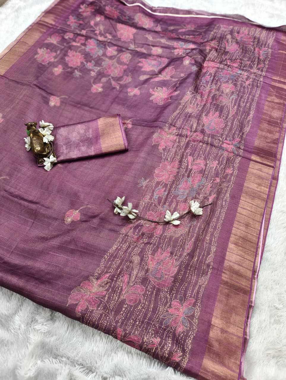 Handloom Silk Printed Saree