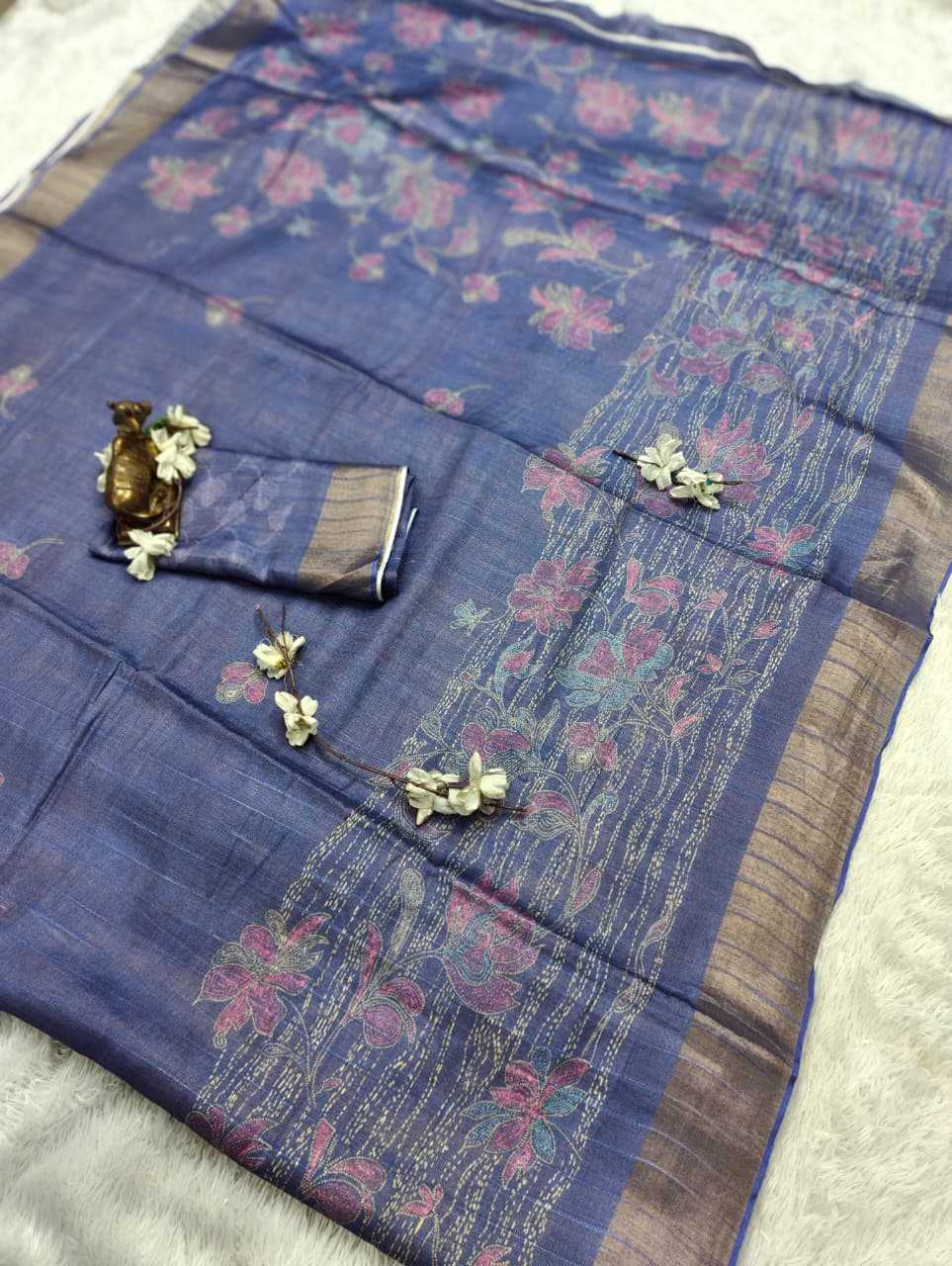 Handloom Silk Printed Saree